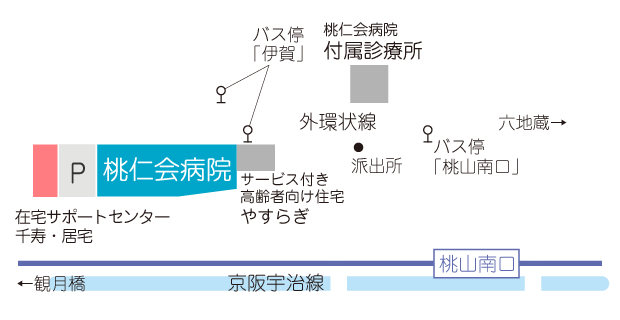 特定医療法人桃仁会　訪問介護ステーション千寿（せんじゅ） MAP